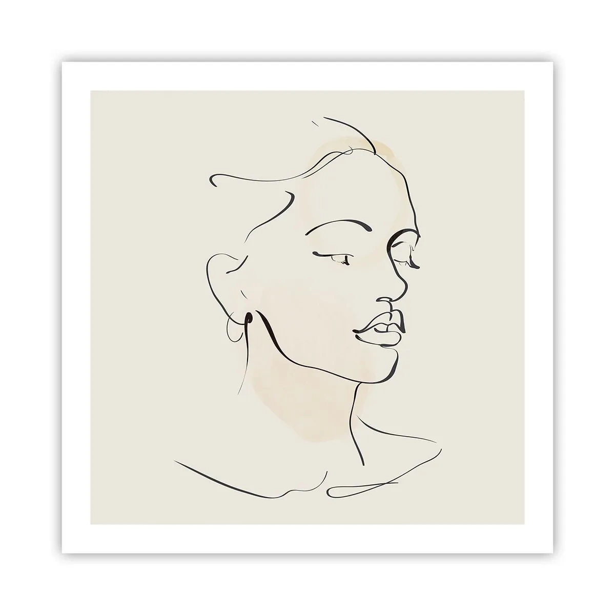 Poster - Linea sicura - 60x60 cm