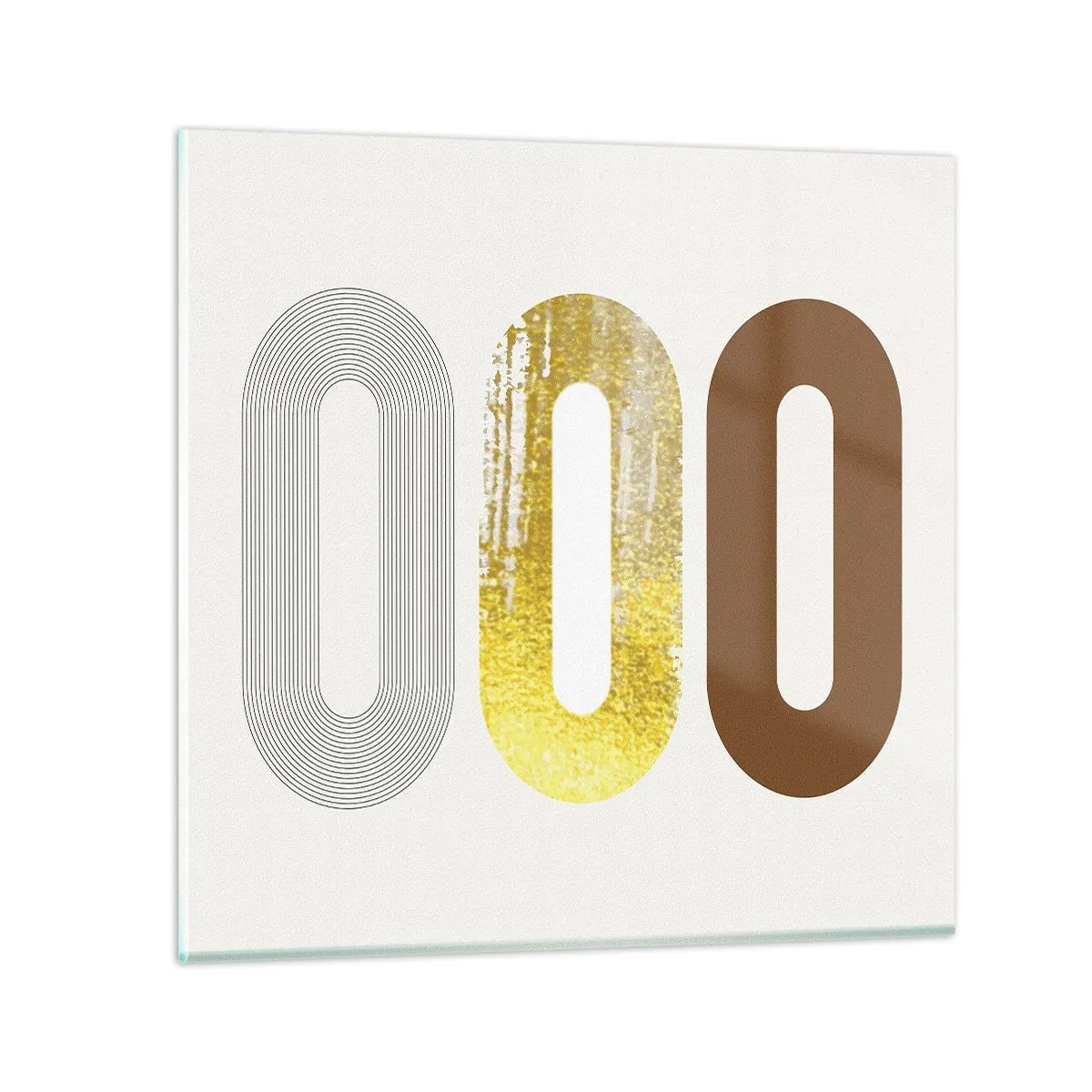 Quadro su vetro - Ohh! - 30x30 cm