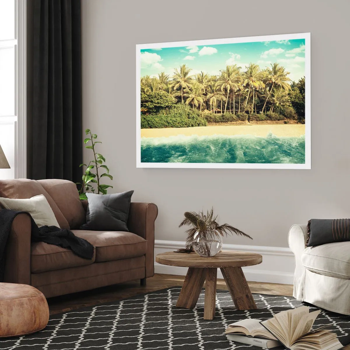 Poster - Forse qui? - 70x50 cm