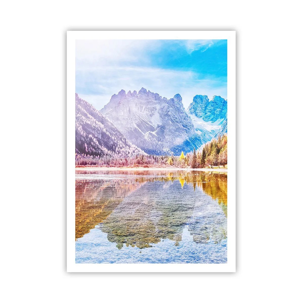 Poster - E nei monti è già autunno - 70x100 cm