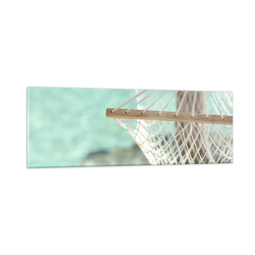 Quadro su vetro - Tempo di relax - 90x30 cm