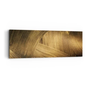 Quadro su tela - Stampe su Tela - Nel labirinto d'oro - 90x30 cm