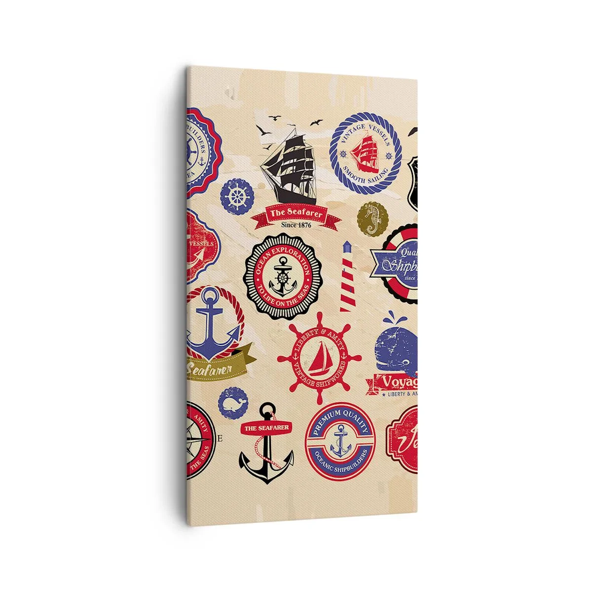 Quadro su tela - Stampe su Tela - Fratellanza di vela - 45x80 cm