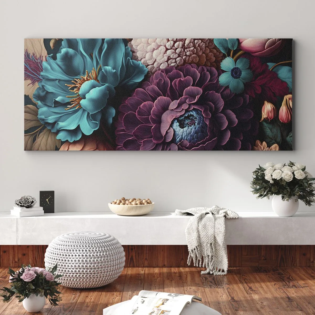 Quadro su tela - Stampe su Tela - Ricchezza della natura - 100x40 cm