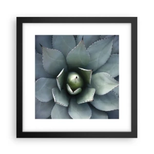 Poster in cornice nera - Adesca e minaccia - 30x30 cm