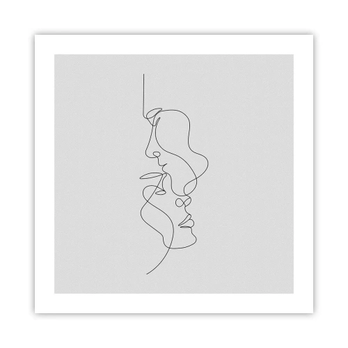 Poster - Il calore dei desideri malinconici - 50x50 cm