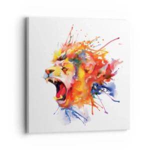 Quadro su tela - Stampe su Tela - Esplosione d'ira - 30x30 cm