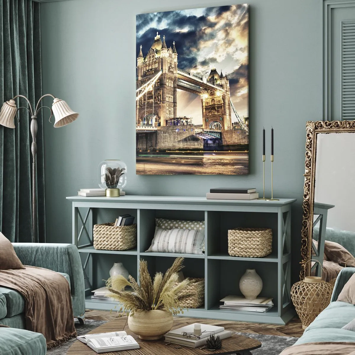 Quadro su tela - Stampe su Tela - Il monumento dell'impero britannico - 45x80 cm