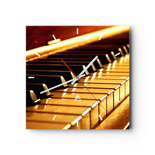 Orologio da parete - Orologio in Vetro - Possibilità illimitate - 40x40 cm