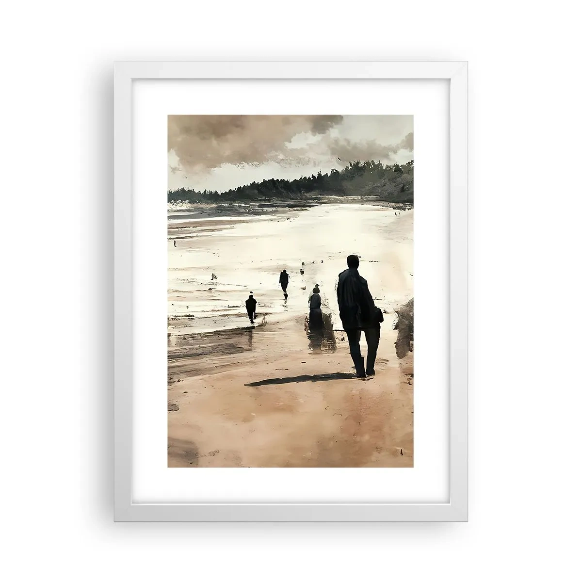 Poster in cornice bianca - Convocati - 30x40 cm