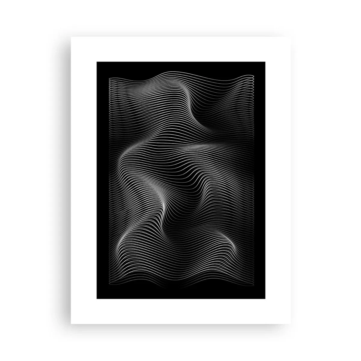 Poster - La danza della luce nello spazio - 30x40 cm