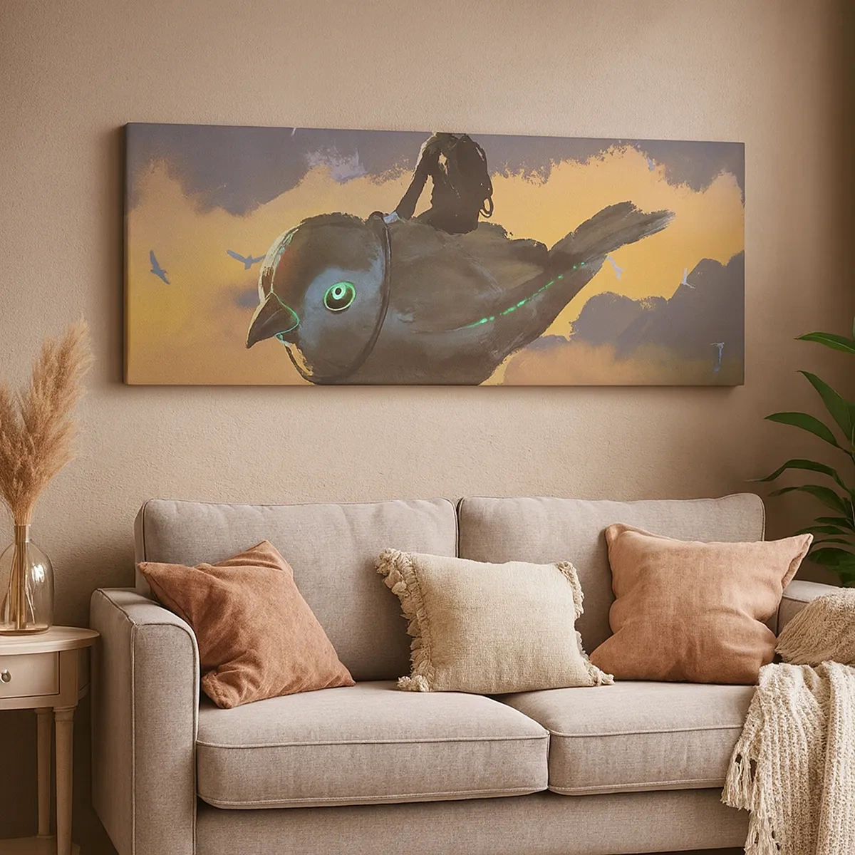 Quadro su tela - Stampe su Tela - La sosta di un viaggio fantastico - 30x30 cm