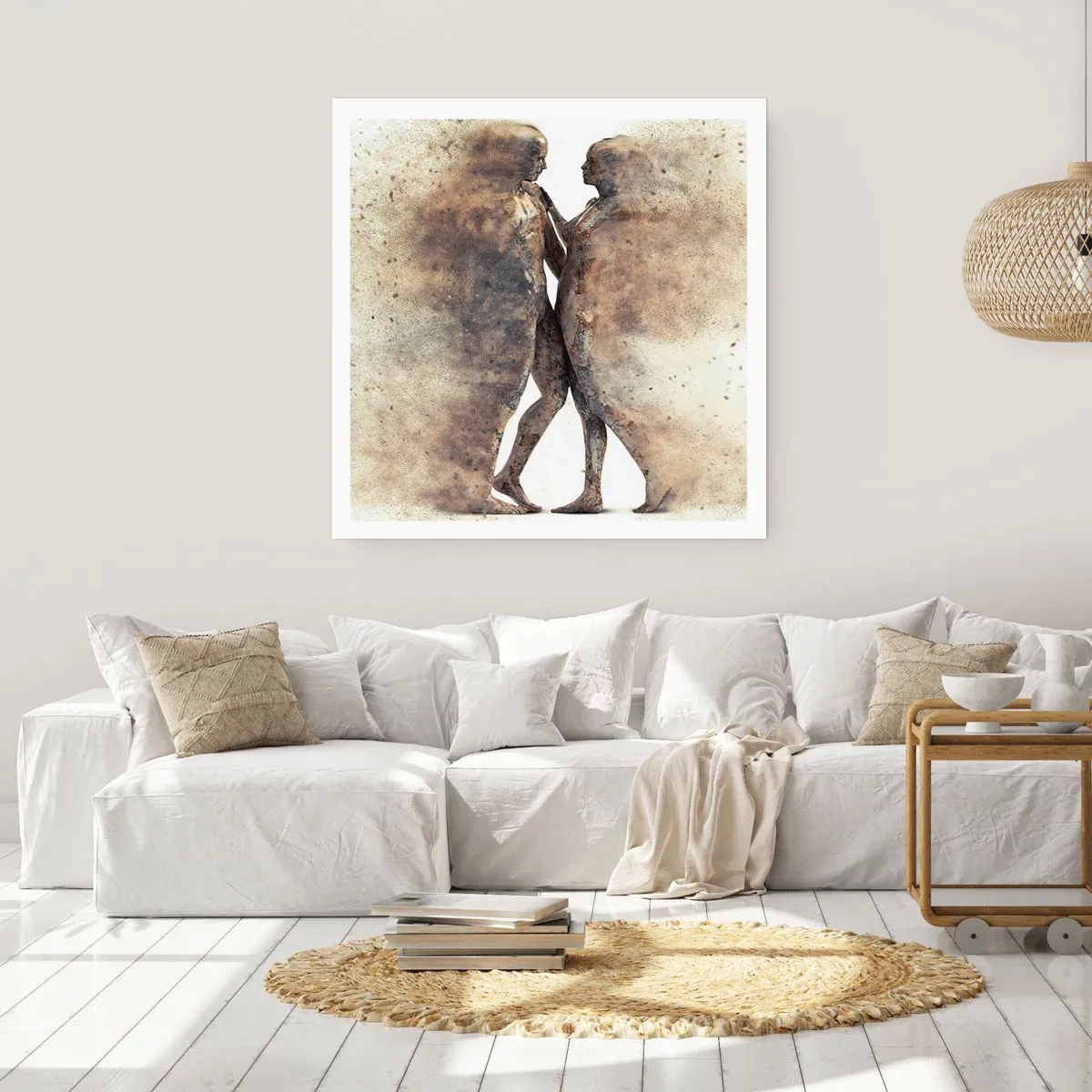 Poster - Nati dalla polvere, per amare - 30x30 cm