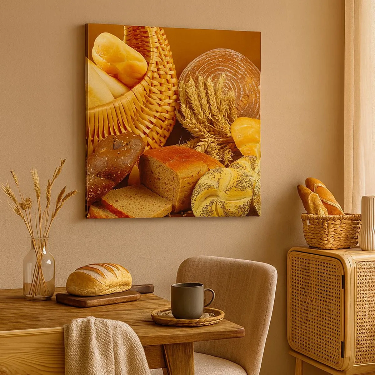 Quadro su tela - Stampe su Tela - Direttamente dal forno - 30x30 cm