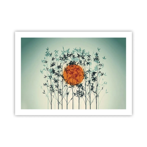 Poster - Sole giapponese - 70x50 cm