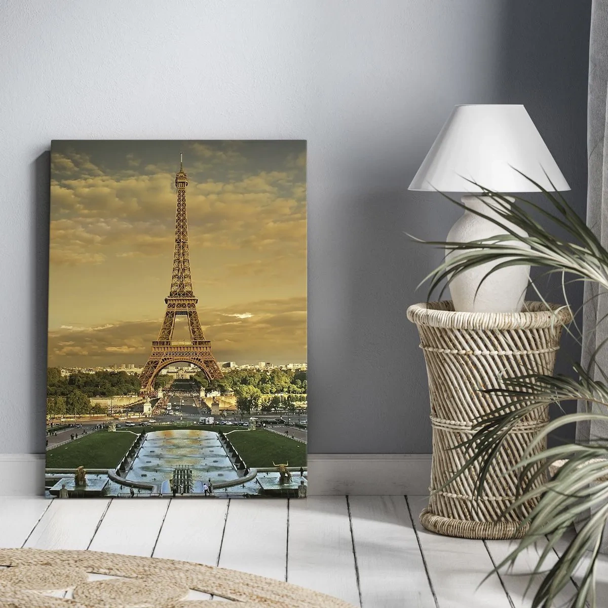 Quadro su tela - Stampe su Tela - La regina di Parigi - 55x100 cm