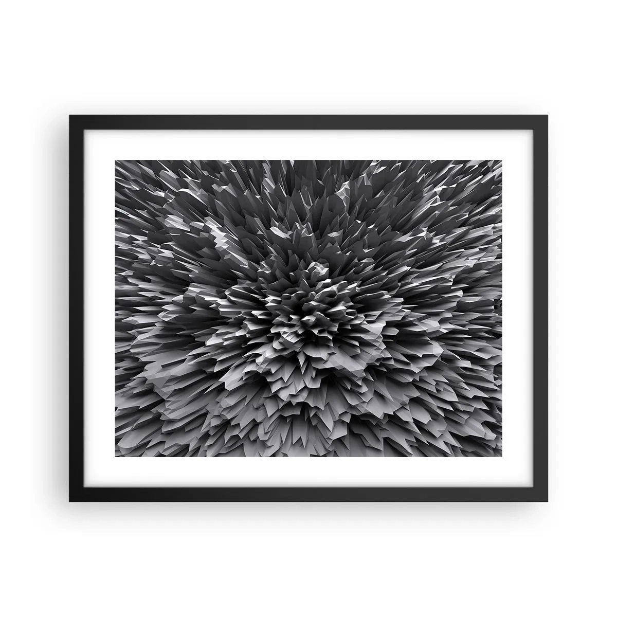 Poster in cornice nera - Spigolosità massima - 50x40 cm