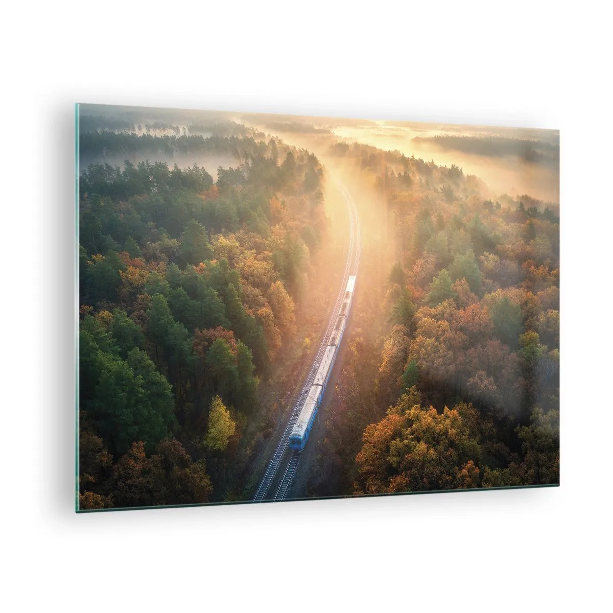 Quadro su vetro - Viaggio autunnale - 70x50 cm