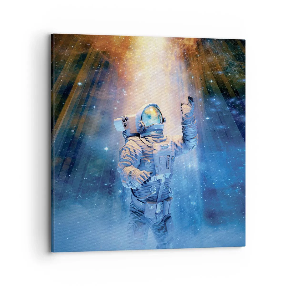 Quadro su tela - Stampe su Tela - Finalmente alla meta - 70x70 cm