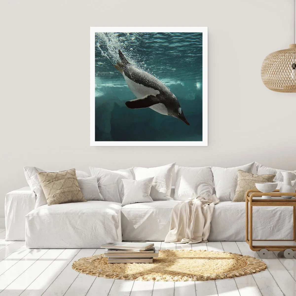 Poster - Benvenuto nel mio mondo - 40x40 cm