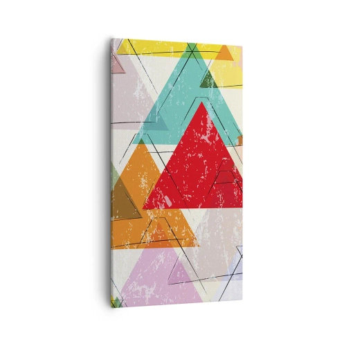 Quadro su tela - Stampe su Tela - Tre alla volta - 55x100 cm