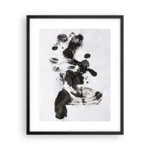 Poster in cornice nera - C'è un senso nella follia? - 40x50 cm
