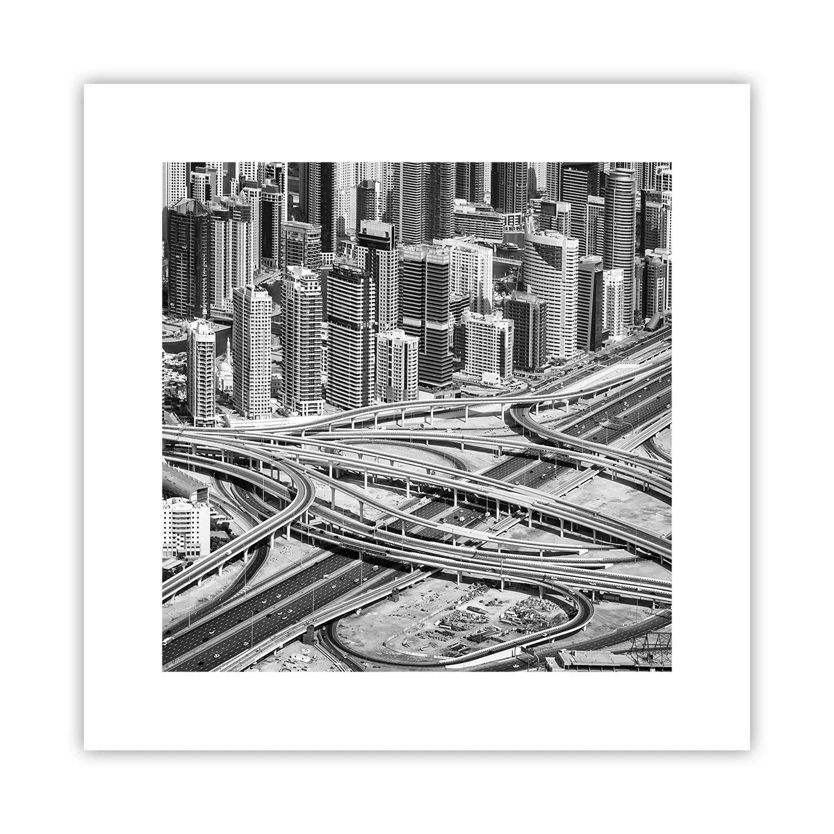 Poster - Dubai - città impossibile - 30x30 cm