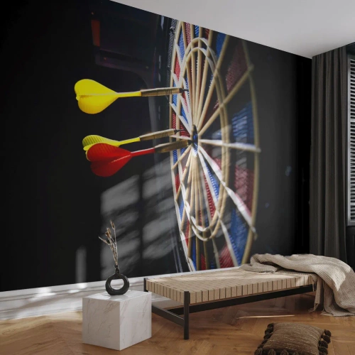 Fotomurale su misura Premium Canvas - Dritto al centro - Sport, Rivalità, Gioco