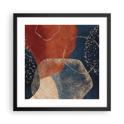 Poster in cornice nera - La leggerezza dell'essere - 40x40 cm