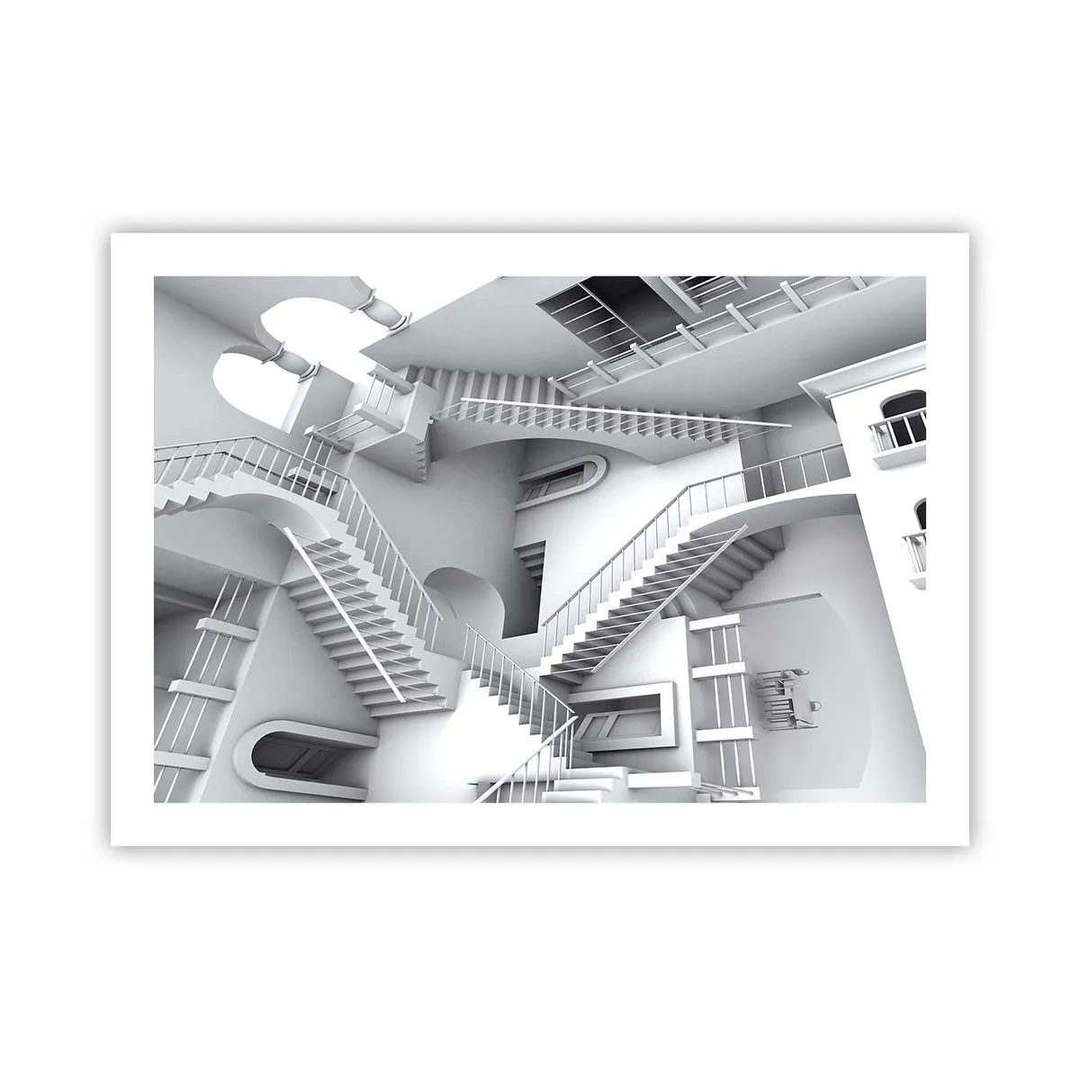 Poster - Il paradosso dello spazio - 70x50 cm