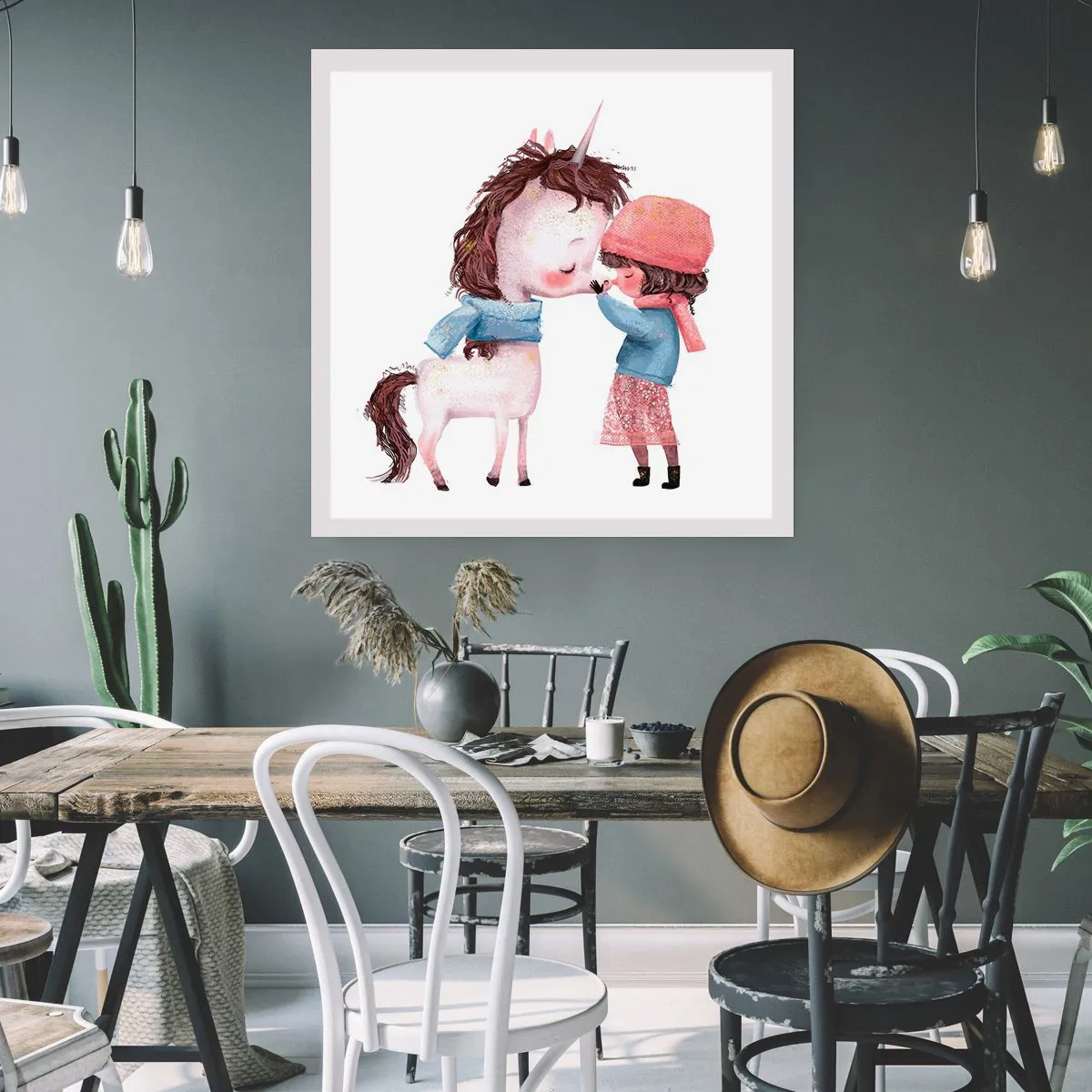 Poster - Racconto d'inverno - 50x50 cm