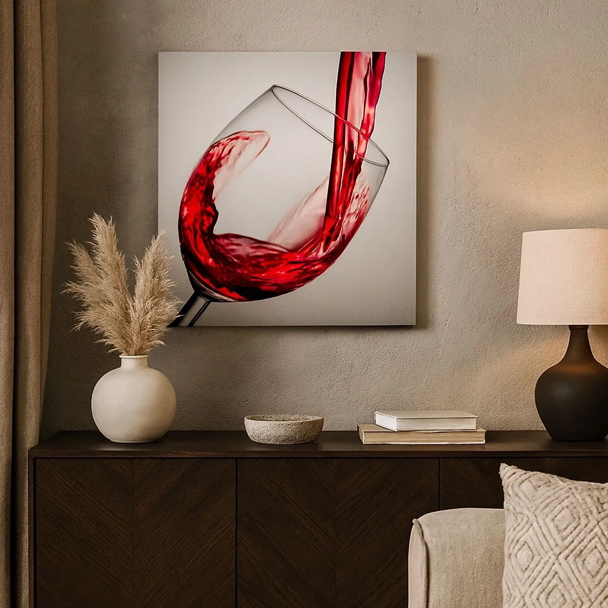 Quadro su tela - Stampe su Tela - Colore - movimento - suono - 30x30 cm