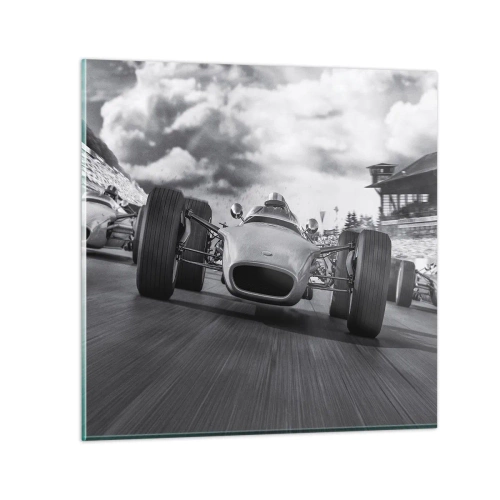 Quadro su vetro - C'è la forza! - 70x70 cm