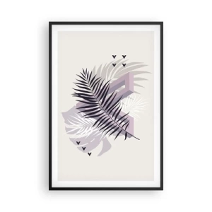 Poster in cornice nera - L'ombra dell'ombra - 61x91 cm