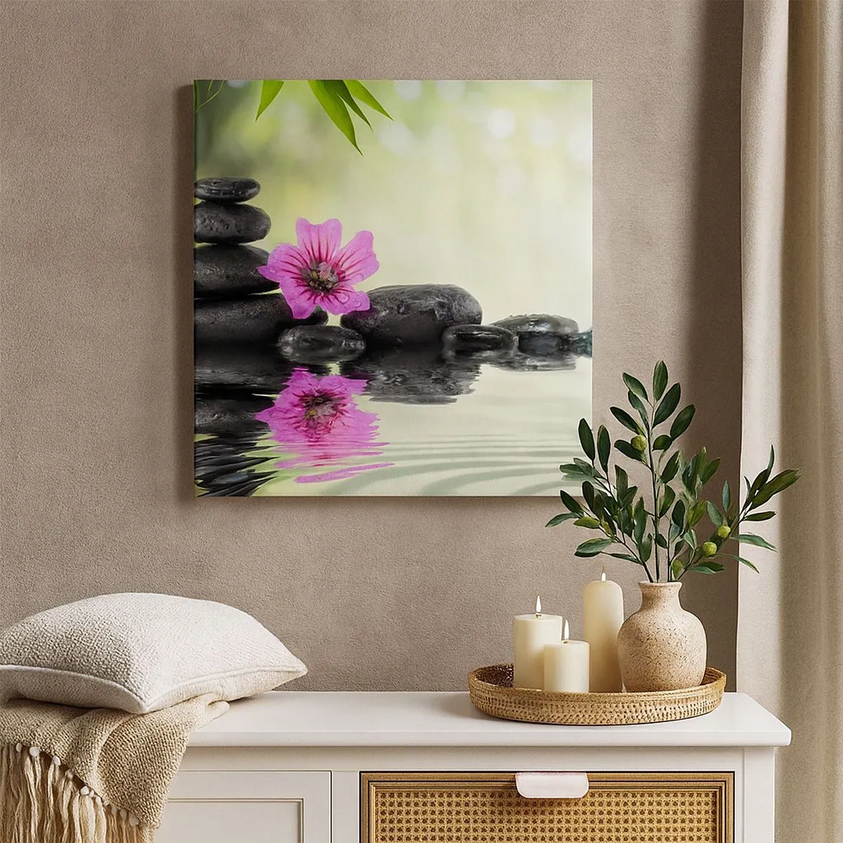 Quadro su tela - Stampe su Tela - Tempo per l'anima - 30x30 cm