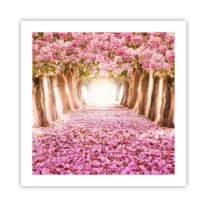 Poster - La strada verso il paradiso - 50x50 cm