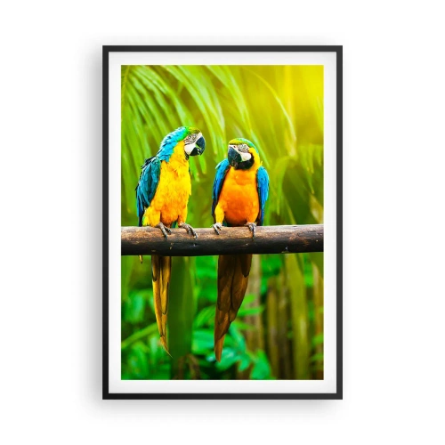 Poster in cornice nera - Hai sentito che ha fatto? - 61x91 cm