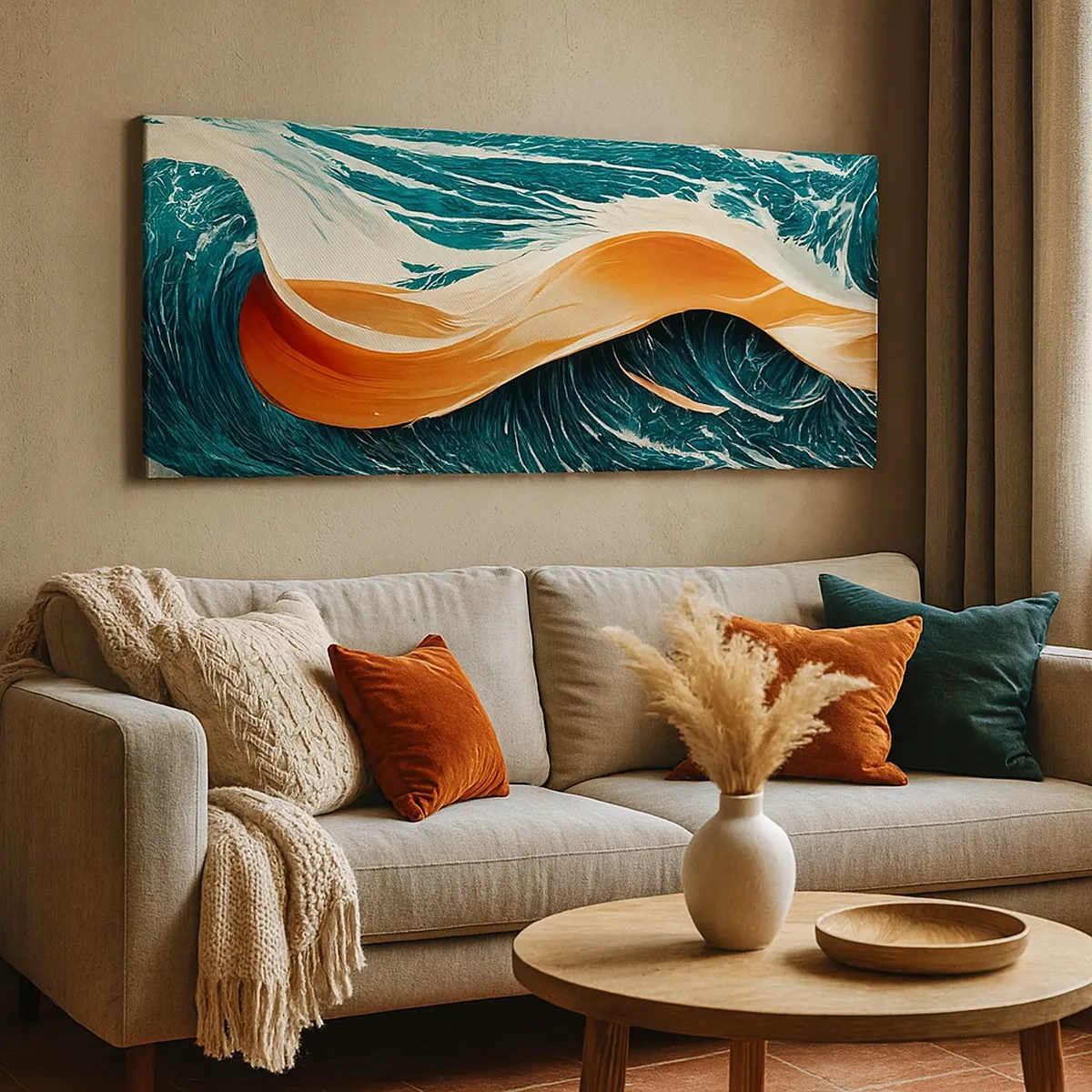 Quadro su tela - Stampe su Tela - Il sogno del surfista - 30x30 cm