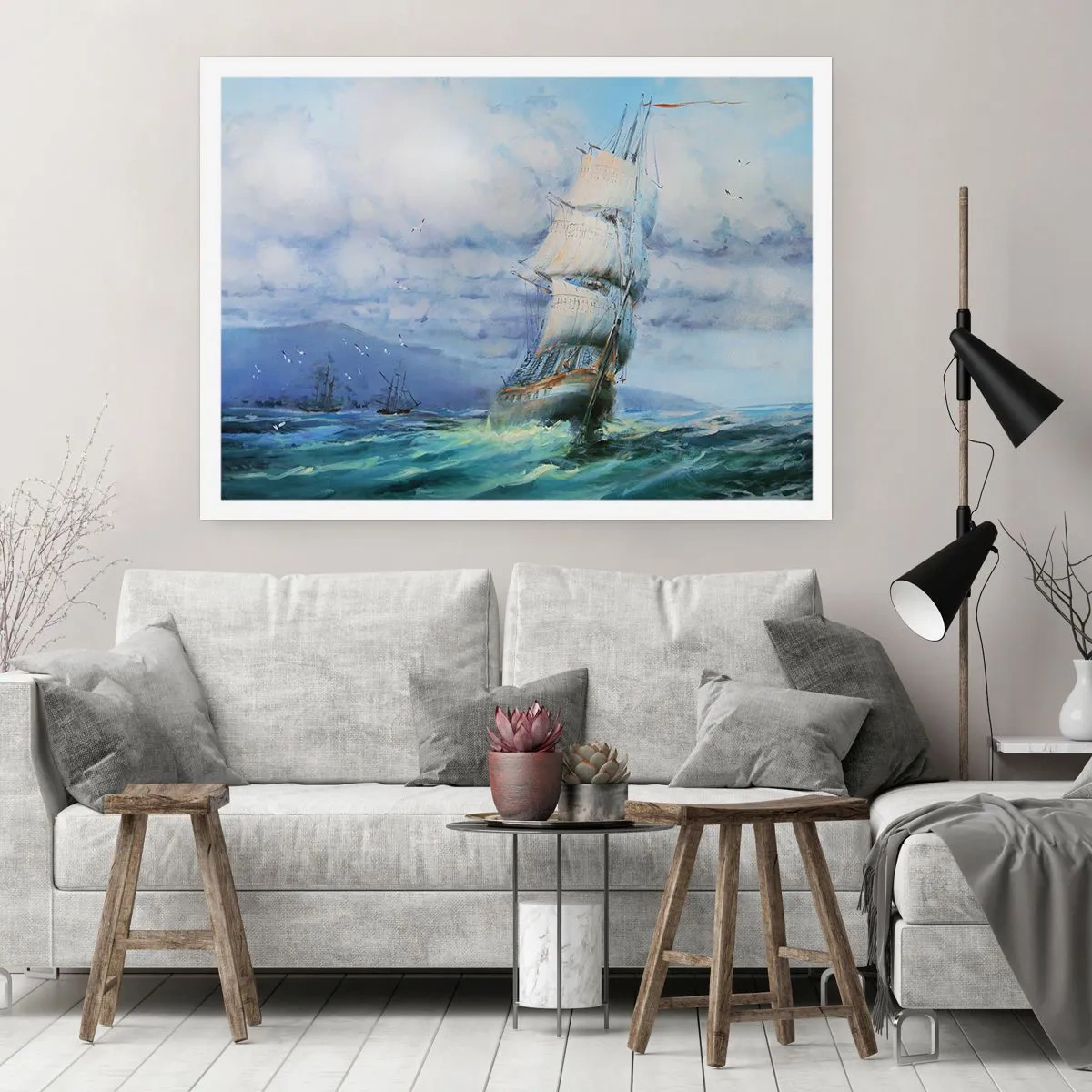 Poster - Con il vento in favore - 91x61 cm