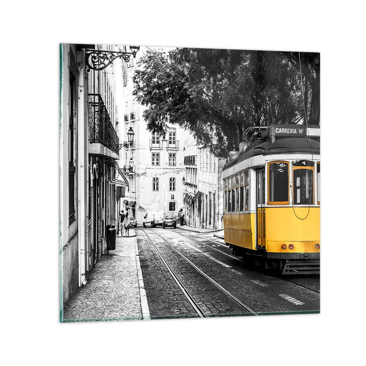 Quadro su vetro - Con il fado in sottofondo - 50x50 cm