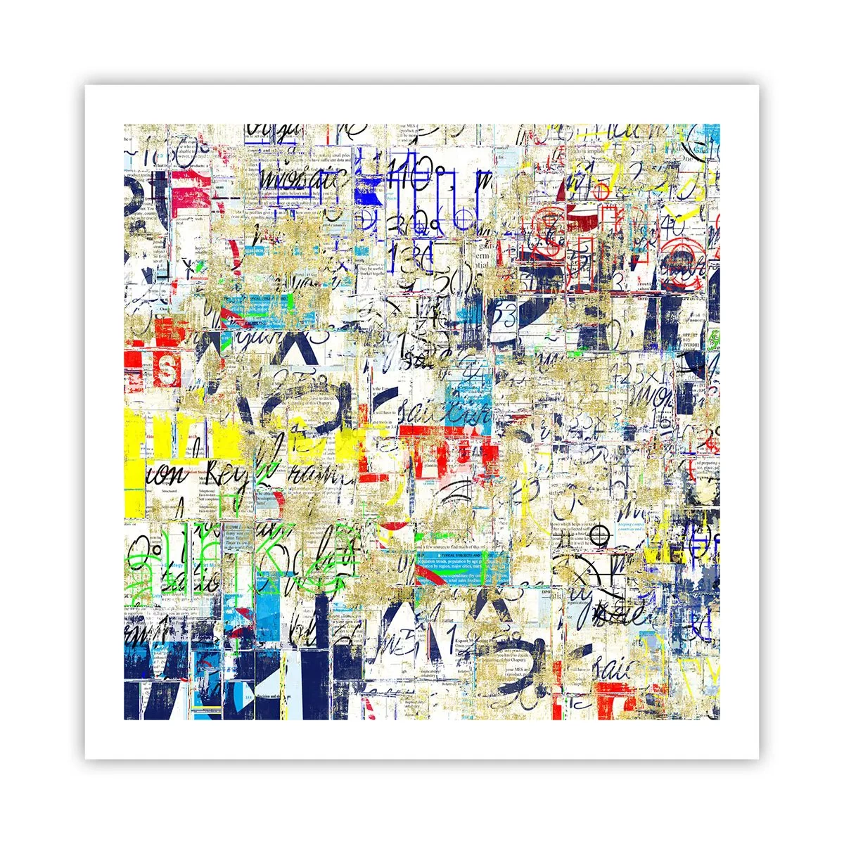 Poster - Semplicemente bello da vedere - 60x60 cm