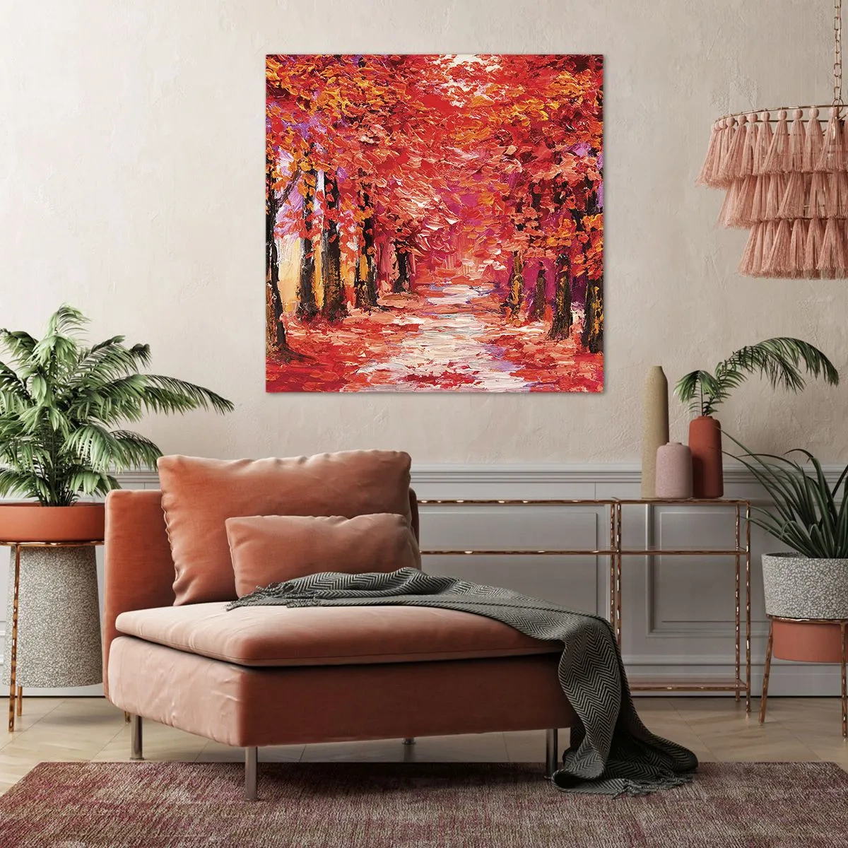 Quadro su tela - Stampe su Tela - Impressione d'autunno - 60x60 cm