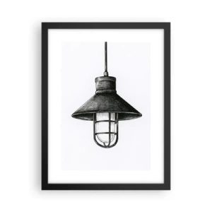 Poster in cornice nera - Come tanti anni fa... - 30x40 cm