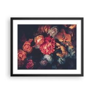 Poster in cornice nera - Come i maestri olandesi - 50x40 cm