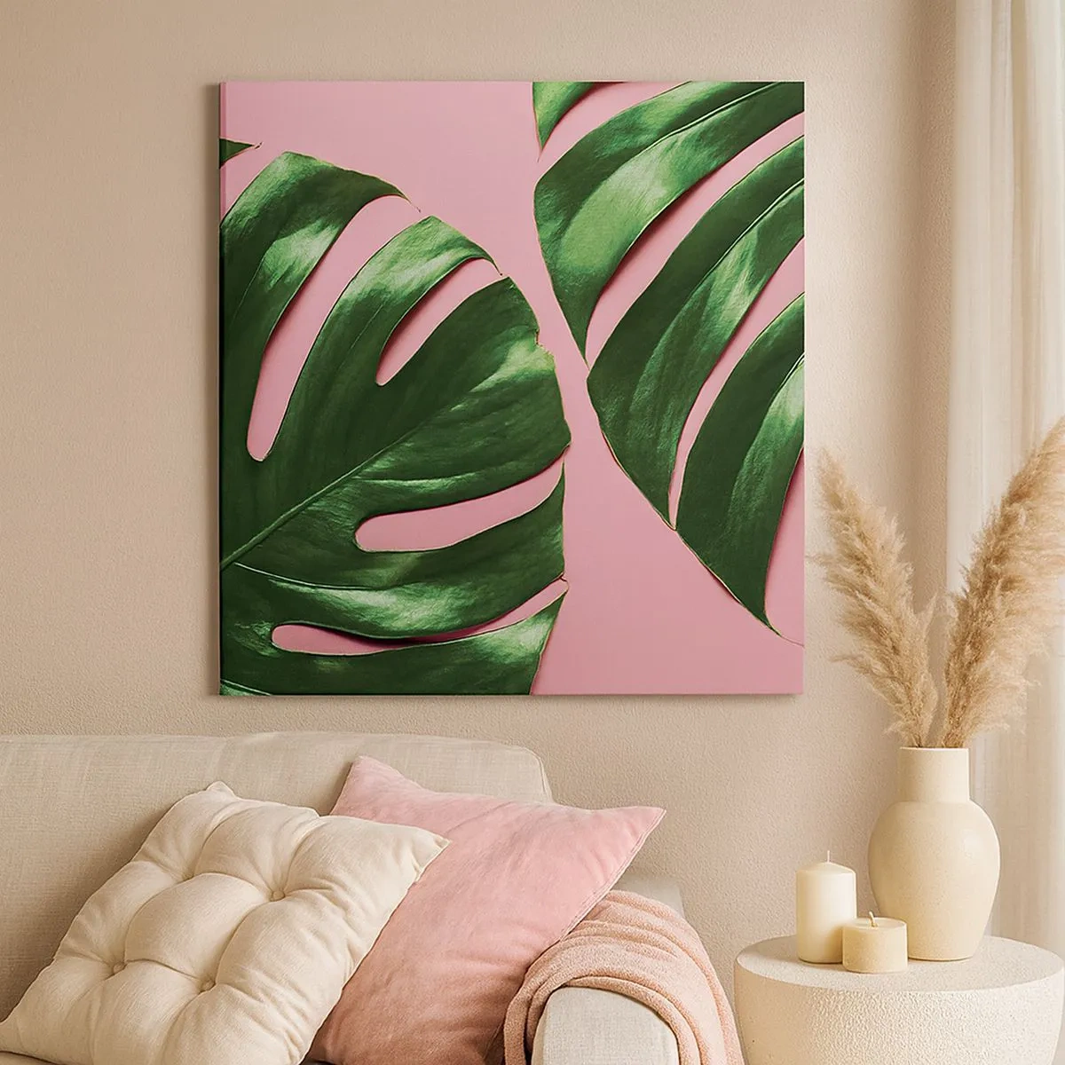 Quadro su tela - Stampe su Tela - Appuntamento in verde - 30x30 cm