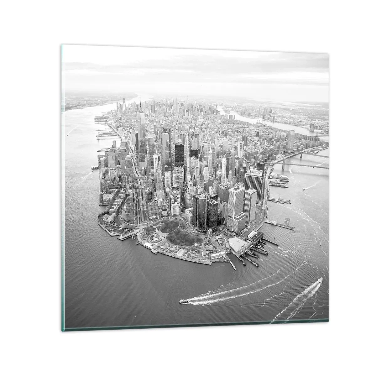 Quadro su vetro - Come non amarla? - 40x40 cm