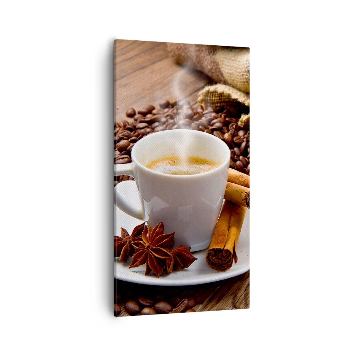 Quadro su tela - Stampe su Tela - Sapore e profumo speziato - 55x100 cm