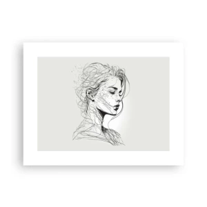 Poster - Ritratto pensieroso - 40x30 cm