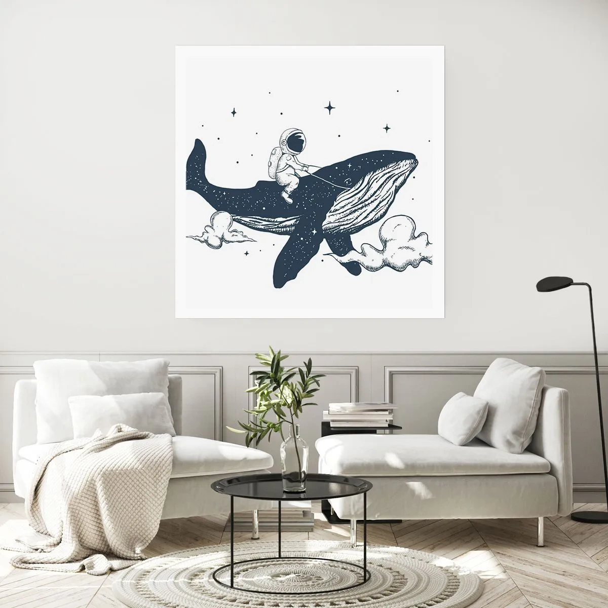 Poster - Avventura nello spazio - 50x50 cm