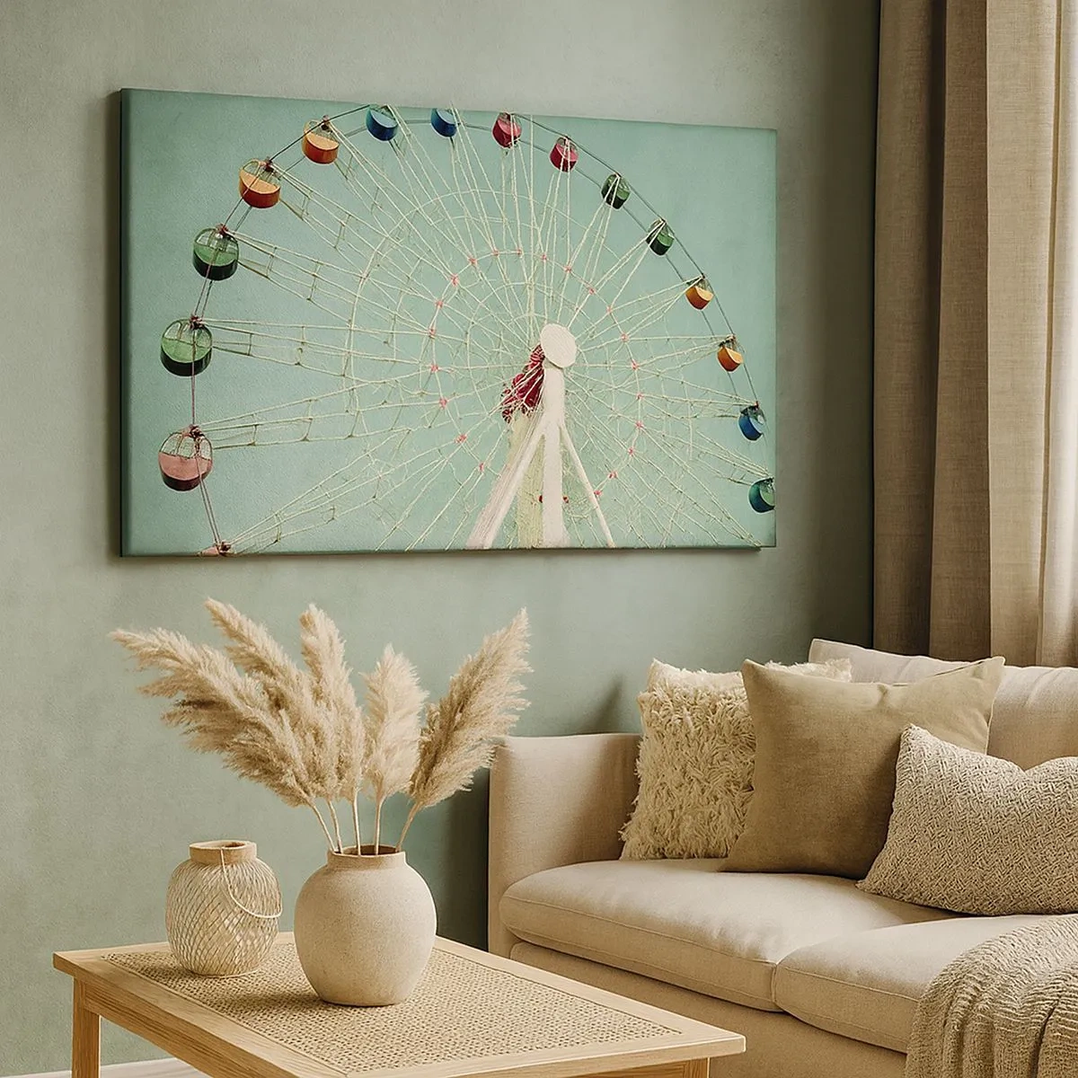 Quadro su tela - Stampe su Tela - Venite a divertirvi - 100x40 cm